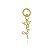 Pin Lock Paz Dourado - Imagem 1