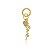 Pin Lock Love Dourado - Imagem 1