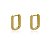 Brinco Mini Xuxa M Dourado - Imagem 1