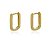 Brinco Mini Xuxa G Dourado - Imagem 1