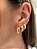 Brinco Argola Carine P Dourado - Imagem 3