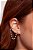 Brinco C/piercing Poliana Dourado - Imagem 3