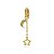 Pin Lock Lua Estrela Dourado - Imagem 1