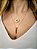 Colar Nylon Be Strong Be Brave Dourado - Imagem 4