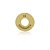 Colar Nylon Fé Esperança Dourado - Imagem 2