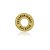 Colar Nylon Prosperidade Sucesso Dourado - Imagem 2