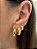 Brinco Argola Catia P Dourado - Imagem 3