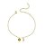 Pulseira Letrinha Dourada - Imagem 1