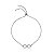 Pulseira Infinito Liso Rbranco - Imagem 1