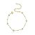 Pulseira Trevinhos Dourado - Imagem 1