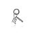 Pin Lock Signo Rodio Branco - Imagem 13
