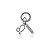 Pin Lock Signo Rodio Branco - Imagem 12