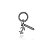 Pin Lock Signo Rodio Branco - Imagem 6