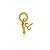 Pin Lock Signo Dourado - Imagem 3