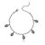 Pulseira Medalhas N. Sra Aparecida Rbranco - Imagem 1