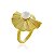 Anel Liliane Dourado - Imagem 1