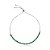 Pulseira Rita 3Mm Esmeralda Rbranco - Imagem 1