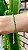 Pulseira Rita 3Mm Esmeralda Dourado - Imagem 2