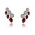 Brinco E. Cuff Cachoeira Rbranco Vermelho - Imagem 1