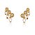 Brinco E. Cuff Cachoeira Dourado Cristal - Imagem 1