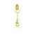 Pin Lock Cachorro Dourado - Imagem 1