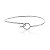 Bracelete Fecho Circulo Rbranco - Imagem 1