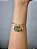 Bracelete Fecho Circulo Dourado - Imagem 3