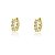 Brinco Argola Hailey M Dourado - Imagem 1