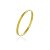 Anel Liso Varios Dourado - Imagem 1