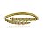 Bracelete Snake Cravejado Dourado - Imagem 1