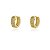 Brinco Argola Estela M Dourado - Imagem 1