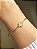 Bracelete Trevo Dourado - Imagem 2