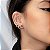 Brinco E. Cuff 3 Gotas Dourado - Imagem 2