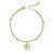 Pulseira Dupla Primavera Dourado - Imagem 1