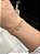 Pulseira Olho Grego Trevo Dourado - Imagem 2