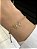 Pulseira Elos 2 Corações Dourado - Imagem 2