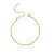 Pulseira Infantil Babi Dourado - Imagem 1