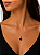 Colar Miriam Esmeralda 8mm Dourado - Imagem 2