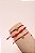 Pulseira Verão Esfera  Vermelho - Imagem 2