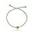 Pulseira Verão Esfera  Verde Claro - Imagem 1