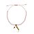 Pulseira Cristais Desejo Rosa - Imagem 1