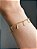 Pulseira Gotinhas Dourado - Imagem 2