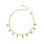 Pulseira Medalhinhas  Dourado - Imagem 1