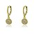 Brinco Argola Cleide Dourado - Imagem 1