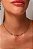 Choker Pedrinhas Fume Dourado - Imagem 2
