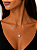 Colar Miriam Rosa 8mm Rbranco - Imagem 2