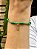 Pulseira Vibração Dourado Verde - Imagem 2
