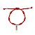 Pulseira Vibração Rbranco Vermelho - Imagem 1