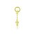 Pin Lock Fio Menina Dourado - Imagem 4