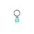 Pin Lock Gota Pedra Aquamarine Rbranco - Imagem 4